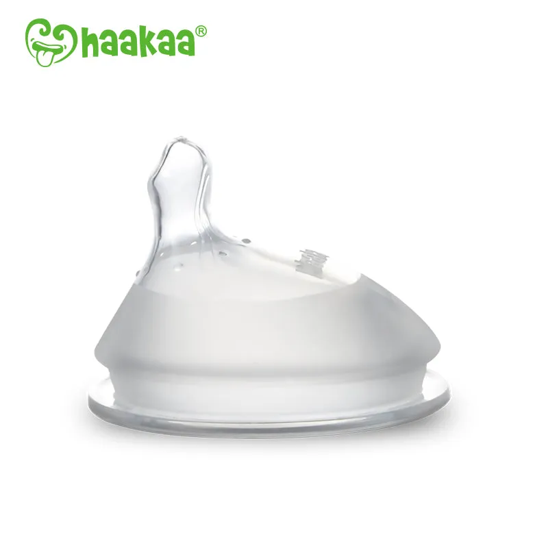 haakaa-gen-3-silicone-orthodontic-anti-colic-nipple-2-pk-pack-of-4 image 1