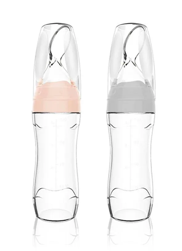 haakaa-silicone-baby-food-dispensing-spoon-with-cap-1-pk image 1