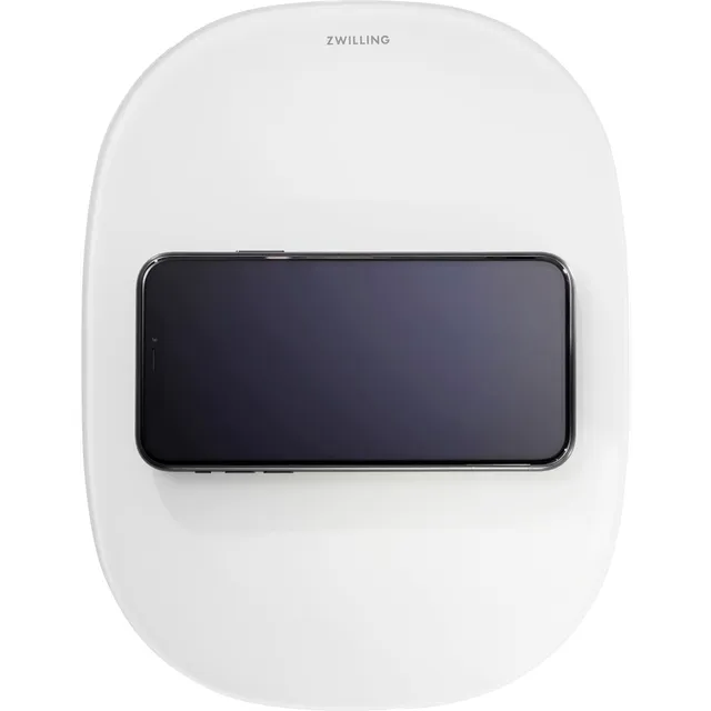 zwilling-enfinigy-2-in-1-digital-kitchen-food-scale-with-wireless-charging-stati image 1