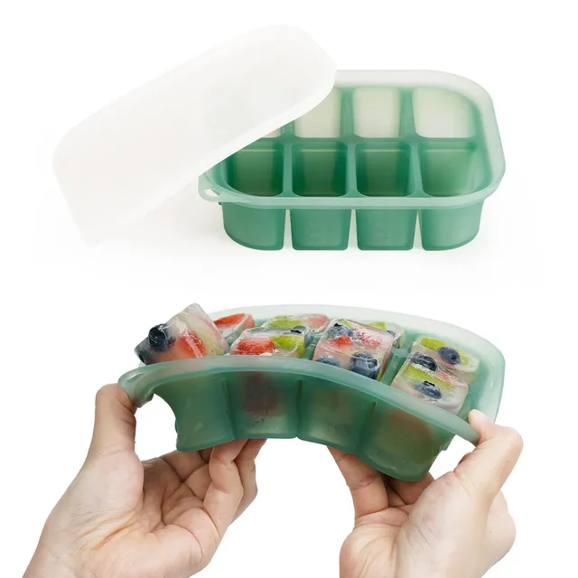 haakaa-silicone-baby-food-freezer-tray-with-lid-8-compartments-100-food-grade-si image 1