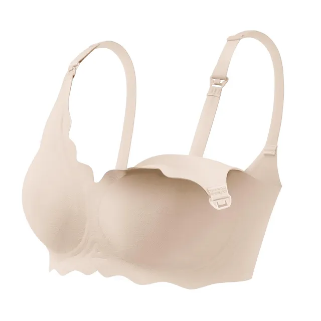 haakaa-ultra-comfort-seamless-maternity-bra-with-jelly-strip-support image 1