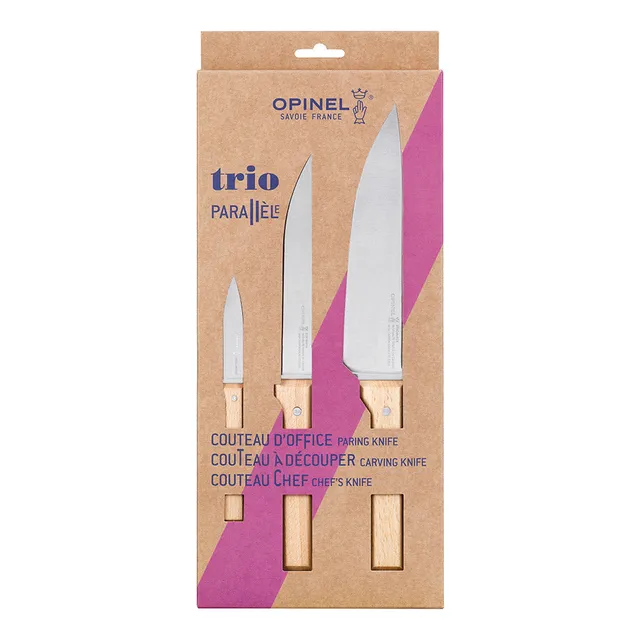opinel-parallele-trio-chef-knife-set-3-knives-with-gift-box image 1