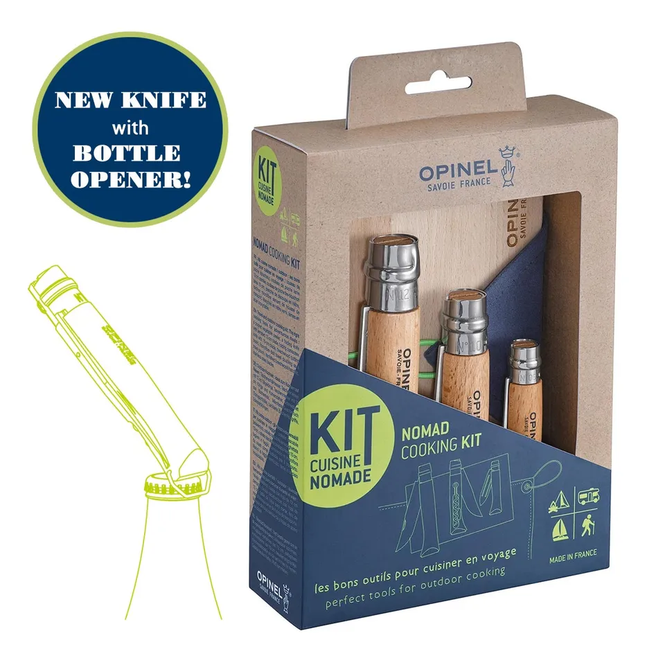 opinel-nomad-cooking-kit-5-piece-outdoor-cooking-set image 1