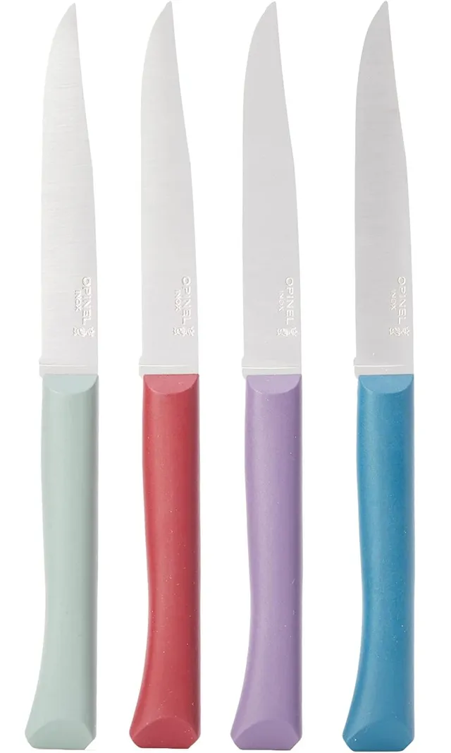 opinel-no-125-bon-app-tit-steak-knife-set-of-4-serrated-glam-french-made-high-ca image 1