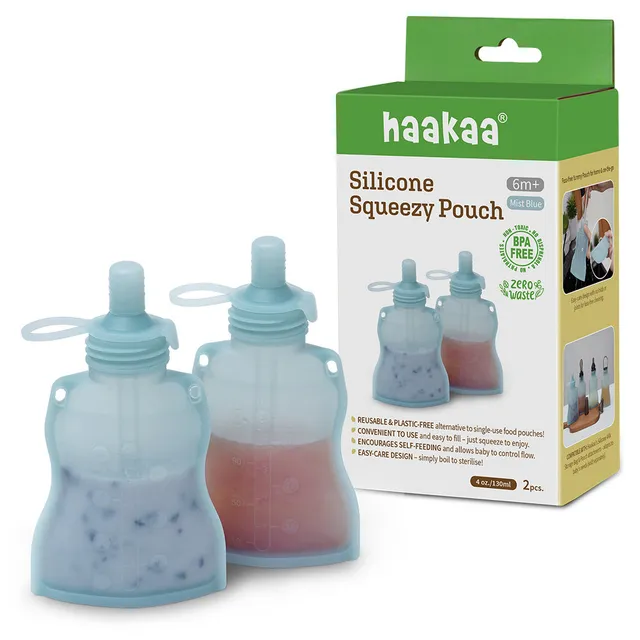 haakaa-silicone-yummy-pouch-4-5-oz image 1