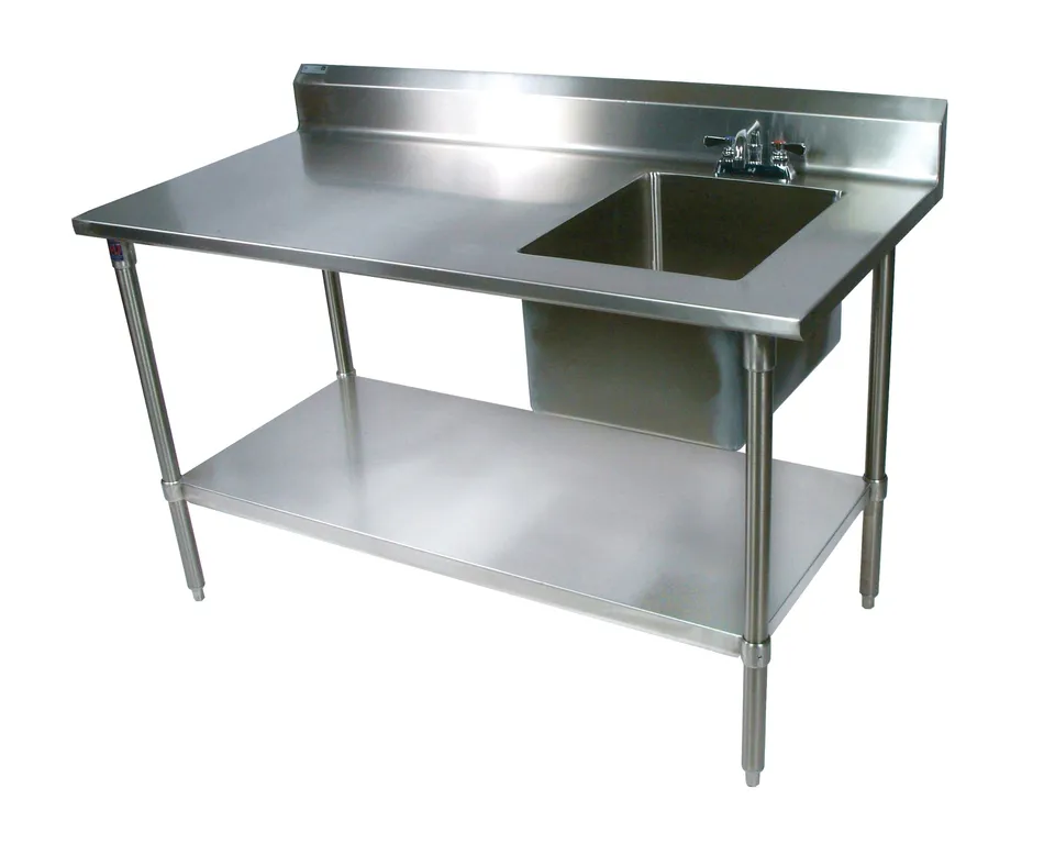 john-boos-ept6r5-3060gsk-r-60-x-30-stainless-steel-prep-table-with-right-hand-si image 1