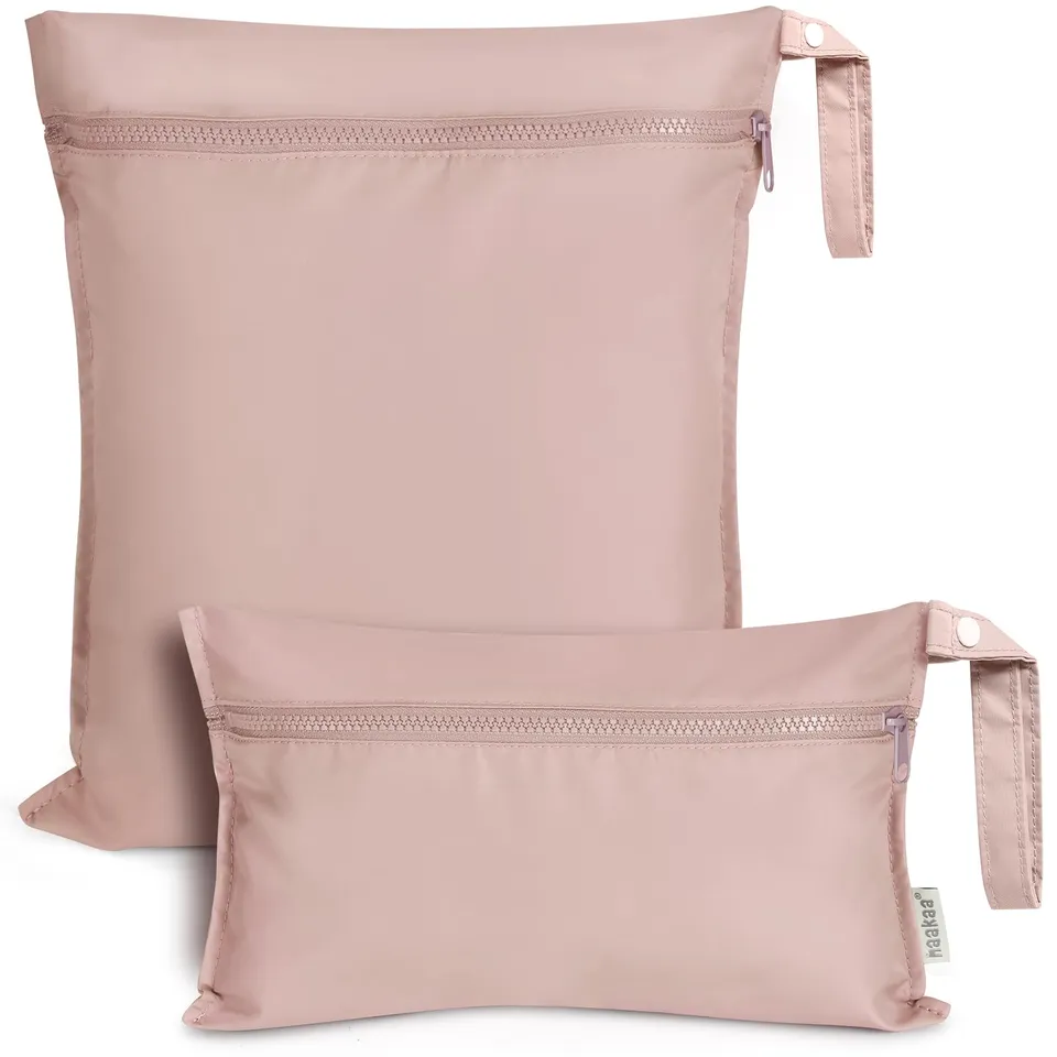 haakaa-waterproof-wet-bags-for-baby-wet-dry-bags-for-cloth-diaper-swimsuit-trave image 1