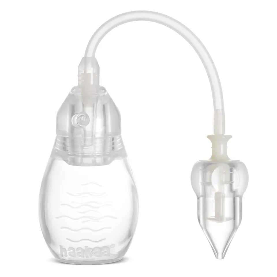 haakaa-silicone-nasal-aspirator-for-baby-swan-neck-nose-sucker-with-anti-backflo image 1