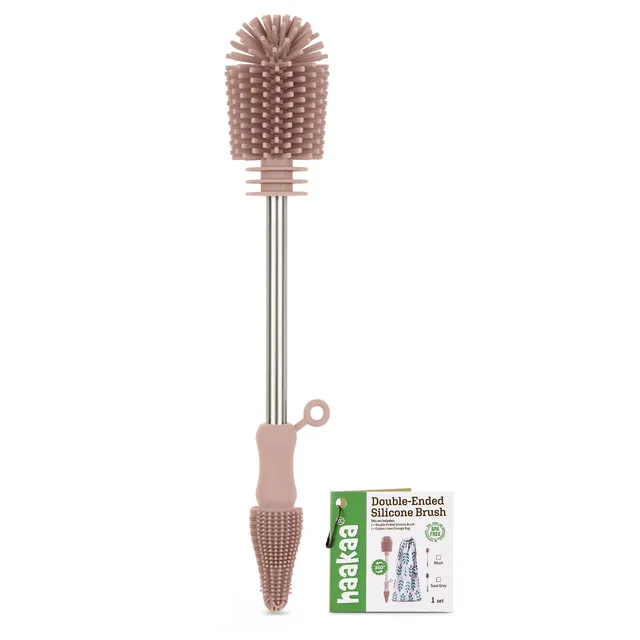 haakaa-silicone-baby-bottle-brush-double-ended-cleaning-brush-for-breast-pumps-b image 1