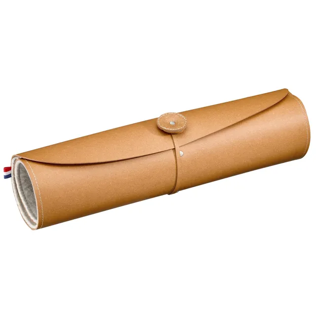 opinel-8-slot-recycled-leather-knife-roll-fits-up-to-8-chef-knives-made-in-franc image 1