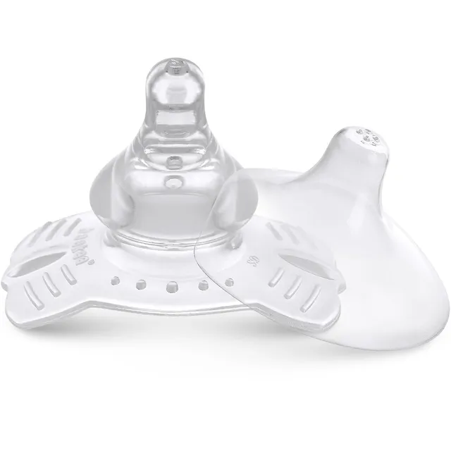 haakaa-silicone-nipple-shields-for-breastfeeding-butterfly-base-ultra-thin-with- image 1