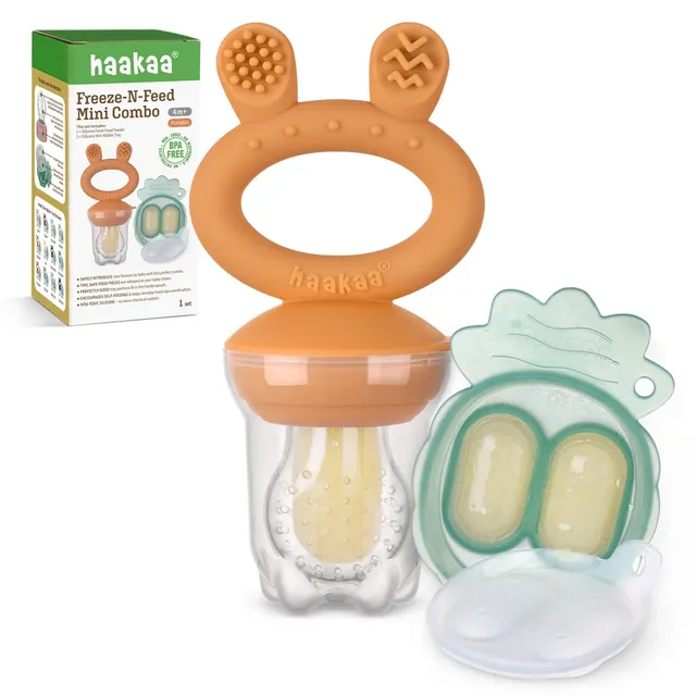 haakaa-baby-fruit-food-feeder-mini-freezer-nibble-tray-combo-bpa-free-silicone-p image 1