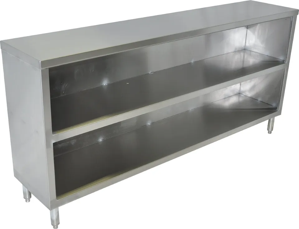 john-boos-edsc8-1548-stainless-steel-economy-dish-storage-cabinet-48-x-15 image 1