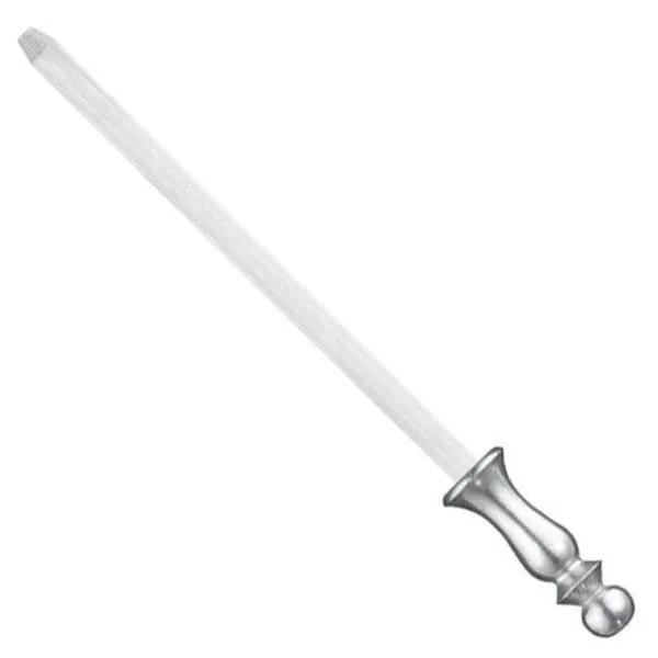 opinel-4-inch-sharpening-rod-satin-finish-stainless-steel-honing-tool image 1
