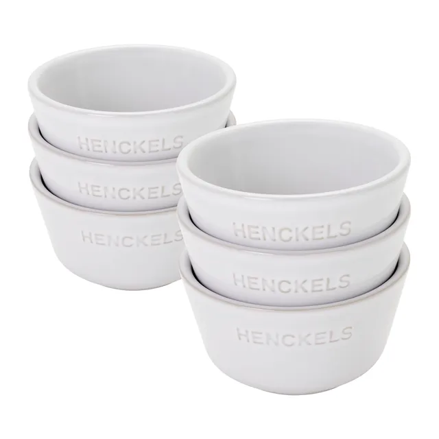 henckels-ceramic-6-piece-round-ramekin-set-white-7-ounce image 1