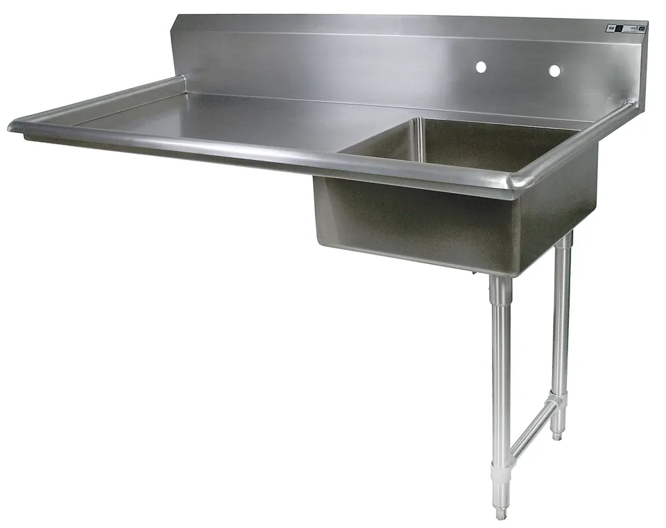 john-boos-e-series-stainless-steel-undercounter-dishtable-8-deep-sink-bowl-50-le image 1