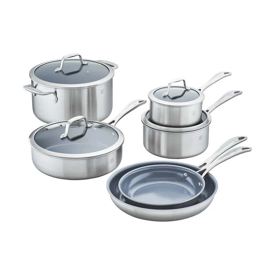 zwilling-spirit-3-ply-10-piece-stainless-steel-ceramic-nonstick-cookware-set-spi image 1