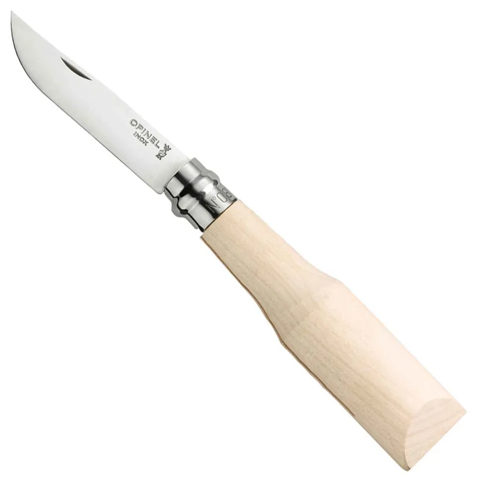opinel-no-08-raw-ebauche-maple-wood-handle image 1