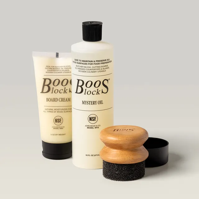 john-boos-care-maintenance-pack-with-applicator-mystery-oil-board-cream image 1