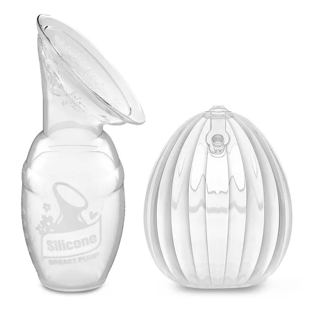 haakaa-manual-breast-pump-collector-4oz-100ml-wearable-shell-milk-collector-2-5o image 1