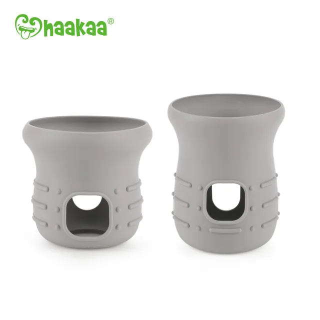 haakaa-generation-3-silicone-glass-bottle-cover-pack-of-4-non-slip-protective-sl image 1