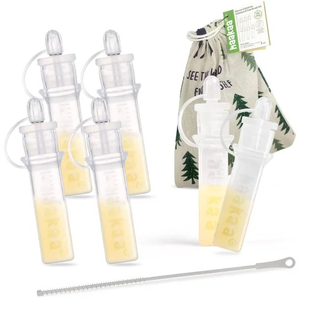 haakaa-colostrum-collector-set-reusable-colostrum-storage-solution-4ml image 1