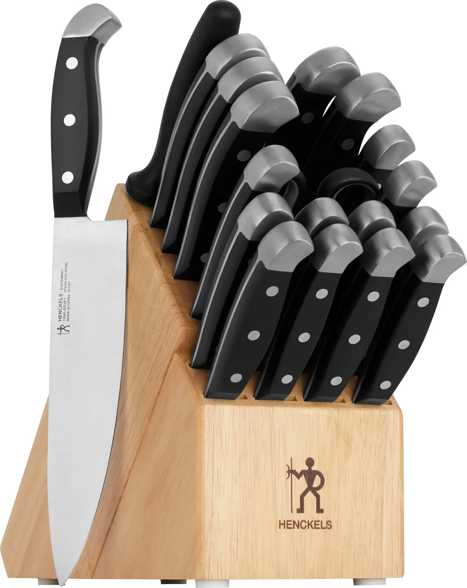 henckels-statement-20-piece-knife-set-with-block-razor-sharp-german-engineered-b image 1