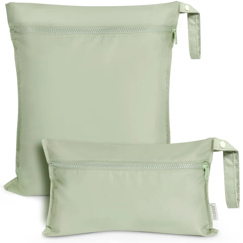 haakaa-waterproof-wet-bags-for-baby-wet-dry-bags-for-cloth-diaper-swimsuit-trave-2 image 1