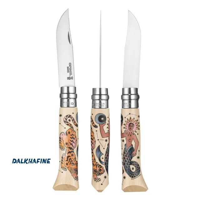 opinel-limited-edition-cosmos-no-08-folding-knife-artist-series image 1