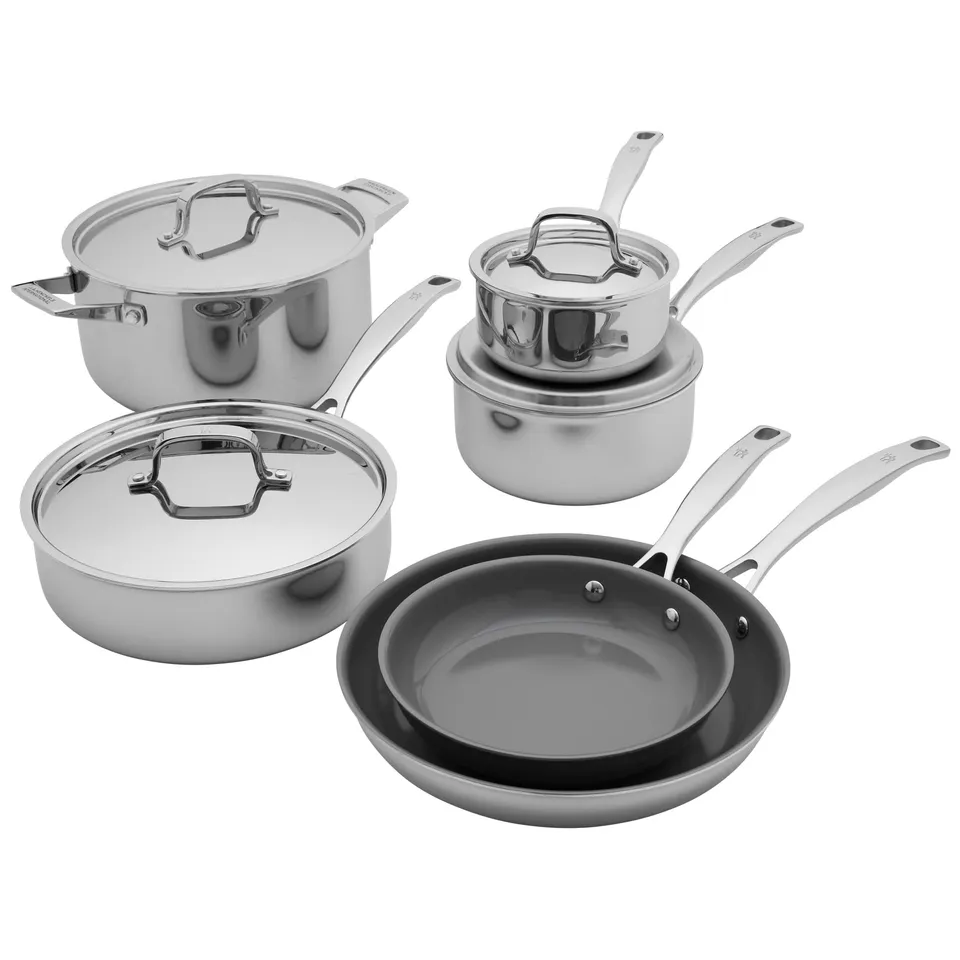 miyabi-henckels-clad-alliance-10-piece-ceramic-nonstick-cookware-set-with-dutch- image 1