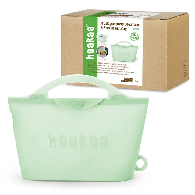 haakaa-multipurpose-steamer-steriliser-bag-pack-of-4 image 1