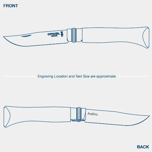 opinel-no-09-stainless-steel-folding-knife-with-beechwood-handle image 1