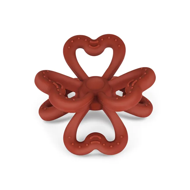 haakaa-silicone-clover-teether-6-leaf-design-1-pack image 1