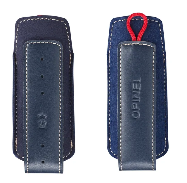 opinel-pocket-knife-sleeve-blue-synthetic-leather-carry-case-for-no-06-07-and-08 image 1