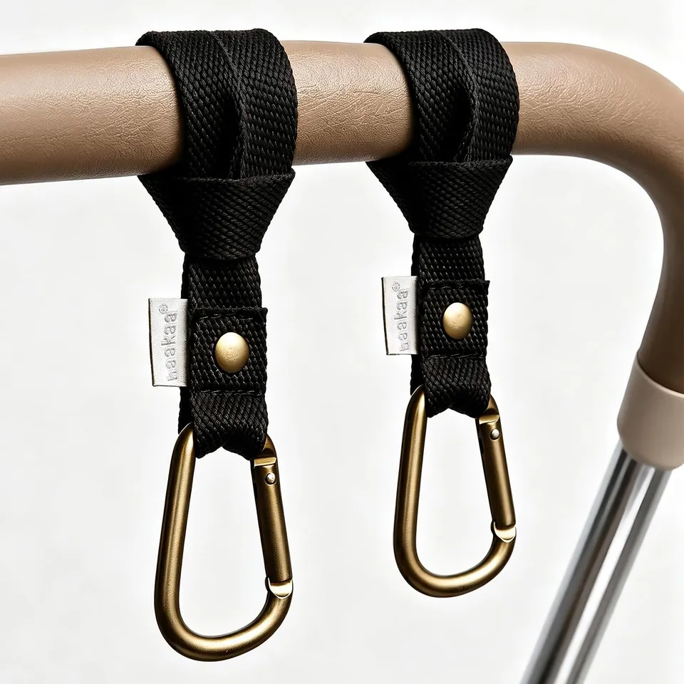 haakaa-baby-stroller-hooks-for-bags-universal-non-slip-stroller-clips-and-hooks- image 1