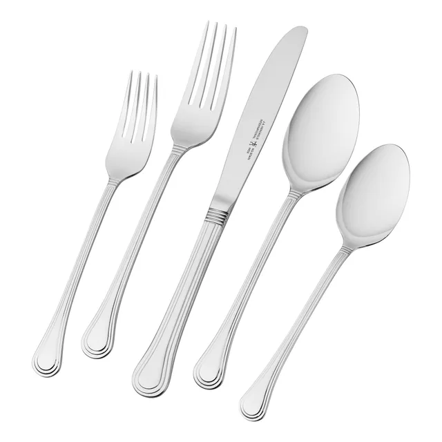 henckels-65-piece-astley-flatware-set-silver-18-10-stainless-steel image 1