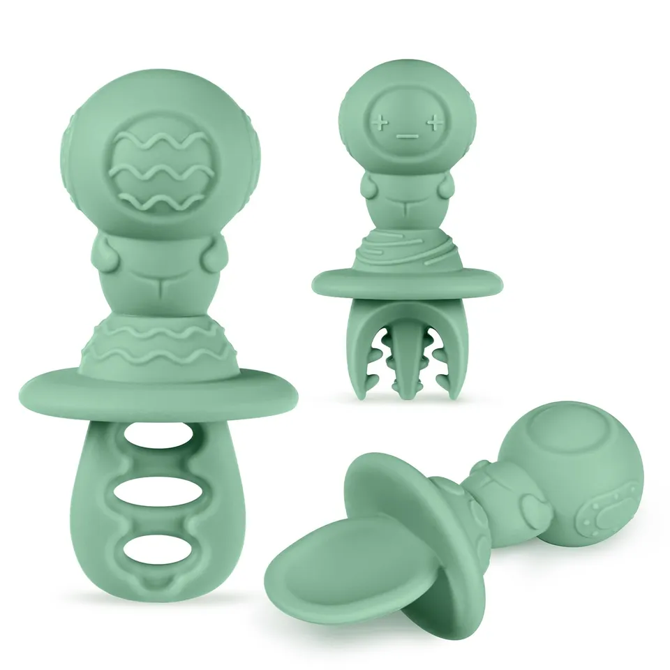 haakaa-baby-spoons-for-self-feeding-6-months-first-stage-training-spoon-set-with image 1