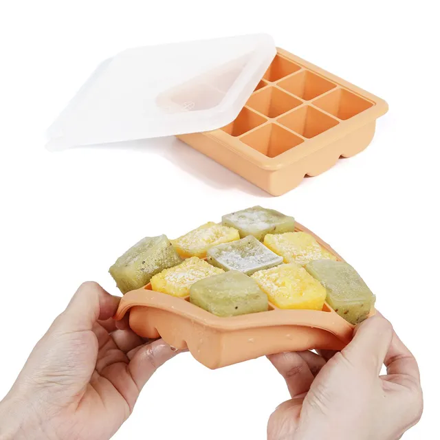 haakaa-baby-food-breast-milk-freezer-tray-with-lid-100-food-grade-silicone-9-x-1 image 1