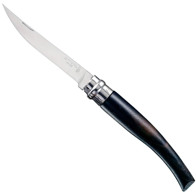 opinel-slim-line-10-ebony-pocket-knife-with-virobloc-safety-ring image 1