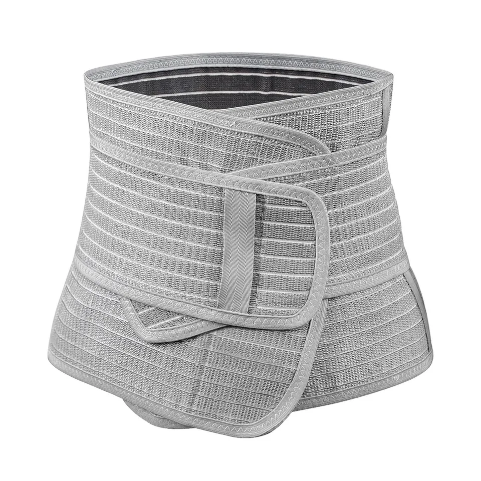 haakaa-postpartum-belly-band-one-size-natural-latex-support-for-back-abdomen image 1