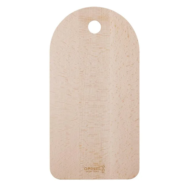 opinel-medium-beech-wood-cutting-board-with-juice-groove image 1