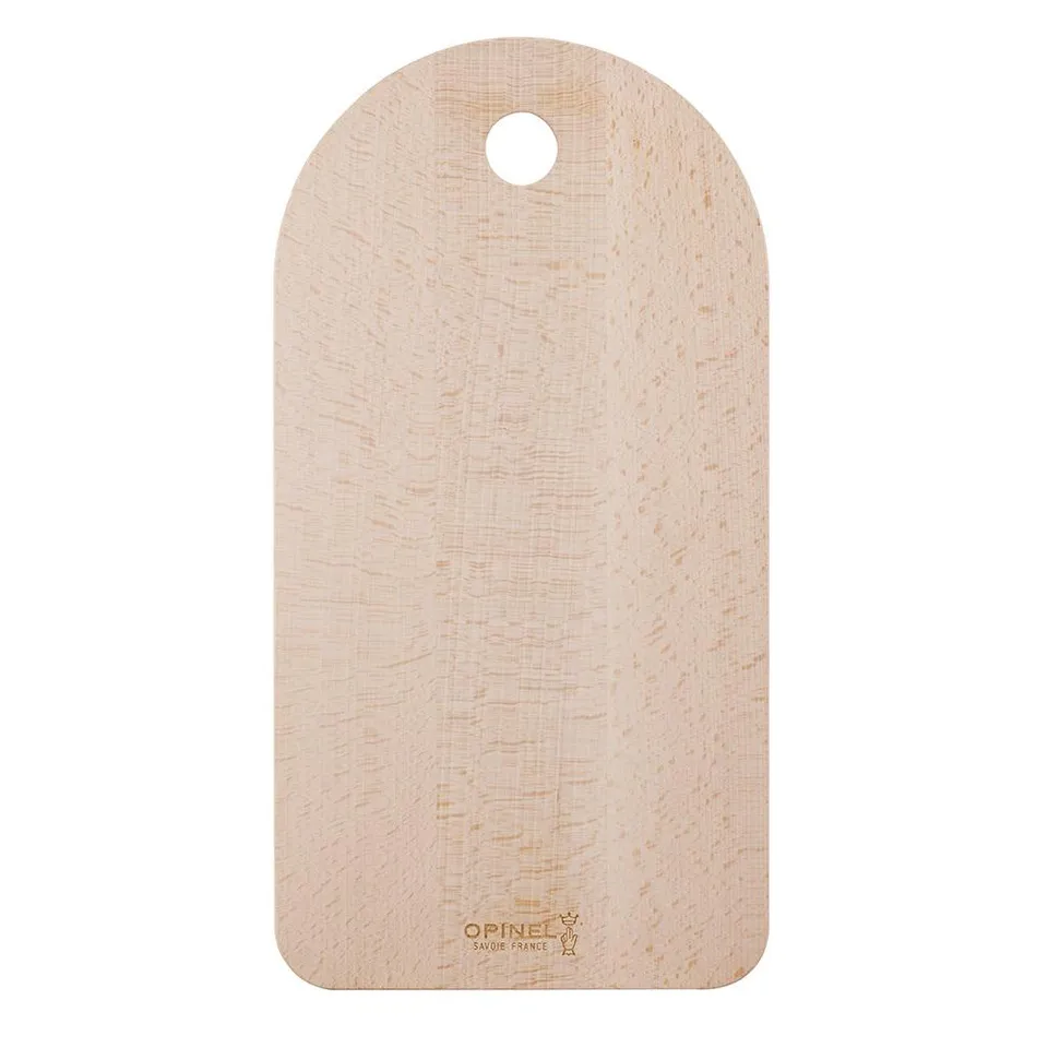 opinel-medium-beech-wood-cutting-board-with-juice-groove image 1