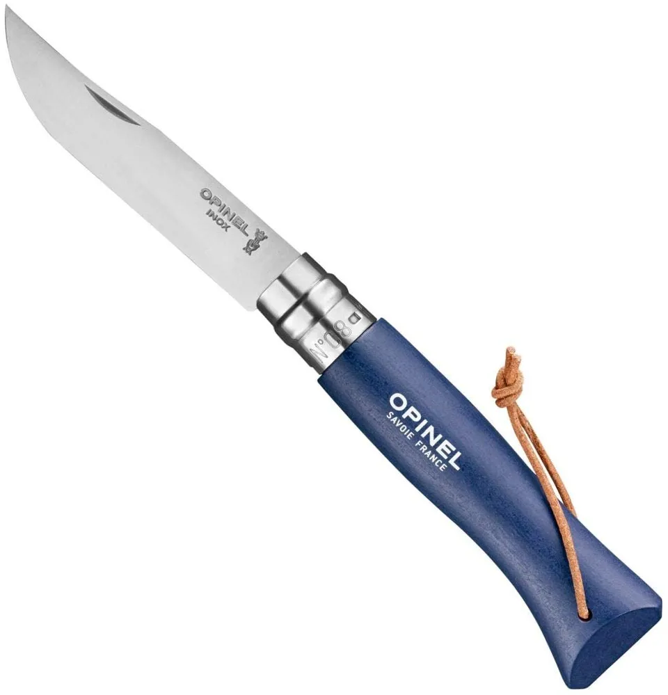 opinel-colorama-series-no-8-stainless-steel-folding-pocket-knife-with-painted-ho image 1
