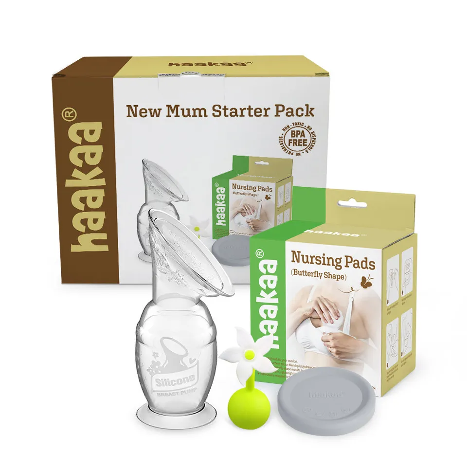 haakaa-new-mom-starter-pack-breastfeeding-essentials-kit image 1
