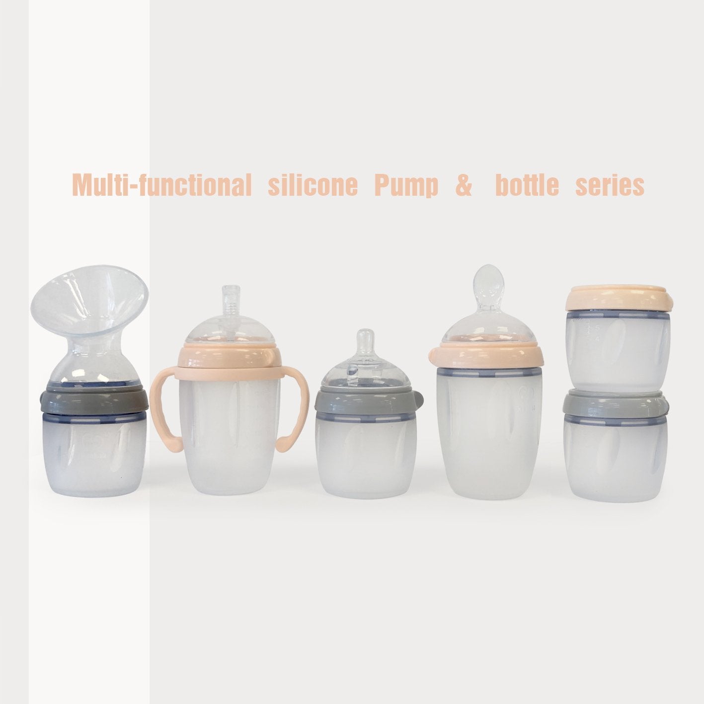 haakaa-gen-3-premium-pack-5-in-1-silicone-pump-bottle-and-feeding-system image 3