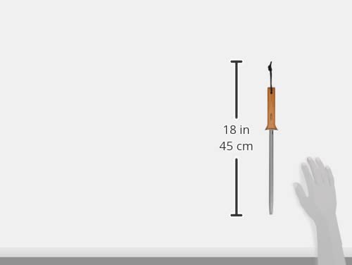 opinel-10-inch-diamond-coated-steel-sharpening-rod-with-beech-wood-handle-and-le image 7
