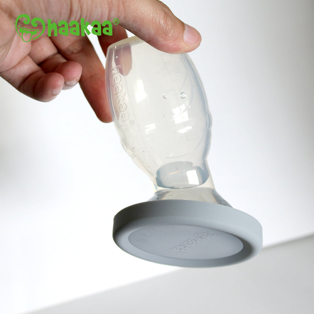 haakaa-gen-2-silicone-pump-with-silicon-lid-1-set-pack-of-6 image 4