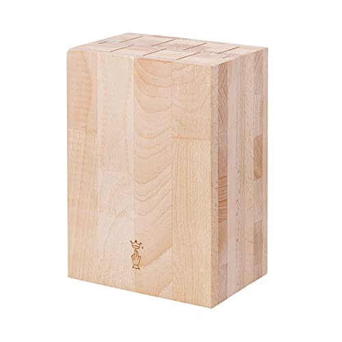 opinel-beech-wood-knife-storage-block-holds-9-knives-elegant-design-safe-storage image 6