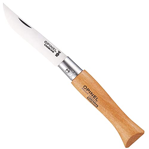 opinel-no-03-carbone-carbon-steel-folding-pocket-knife-with-beechwood-handle-key image 8