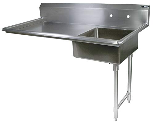 john-boos-e-series-stainless-steel-undercounter-dishtable-8-deep-sink-bowl-50-le image 2